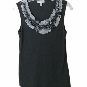 Dressbarn Ribbed Tank  